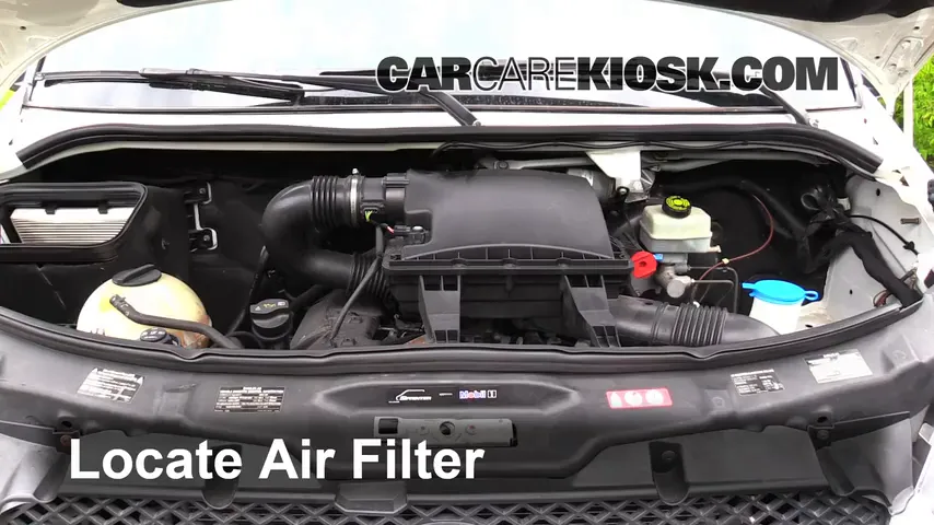 2011 Mercedes-Benz Sprinter 2500 3.0L V6 Turbo Diesel Standard Passenger Van Air Filter (Engine)